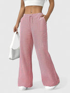 Roseline | Pantaloni da donna a righe con gamba larga