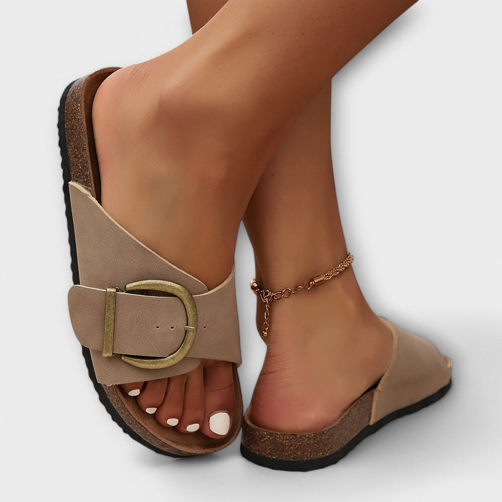 Solviera | Ciabatte Estive Donna con Fibbia Casual