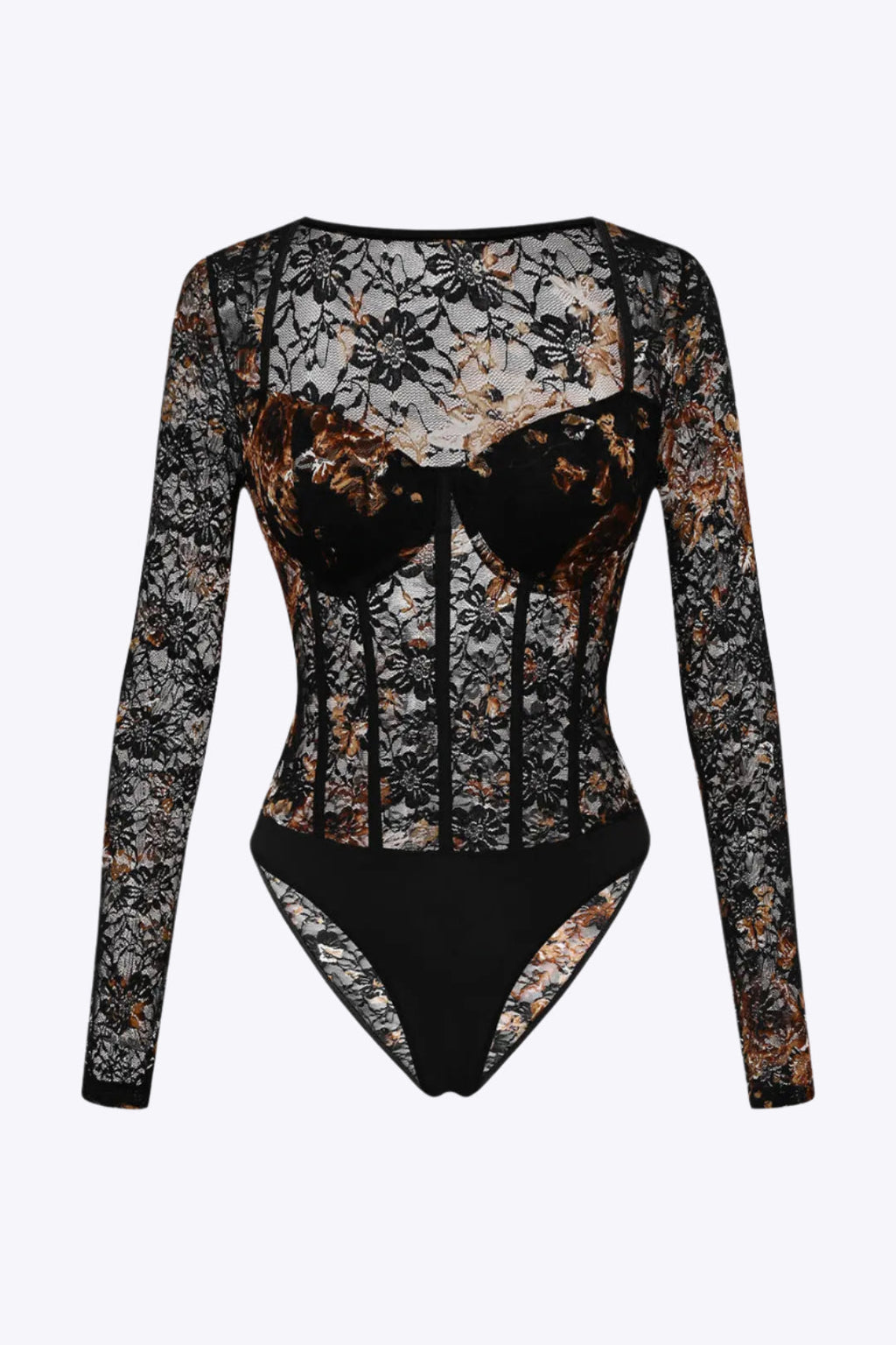 Lisette | Body in Pizzo Shapewear in Stile Corsetto