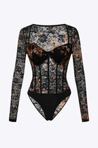 Lisette | Body in Pizzo Shapewear in Stile Corsetto