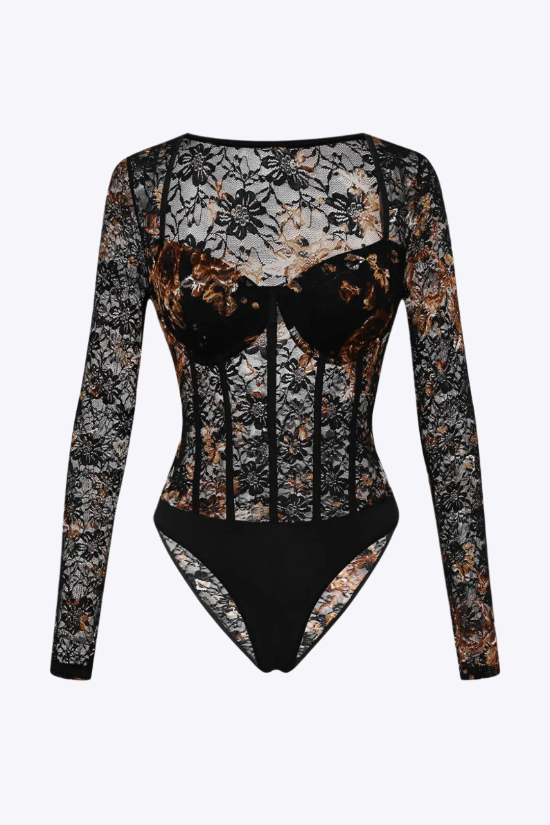 Lisette | Body in Pizzo Shapewear in Stile Corsetto