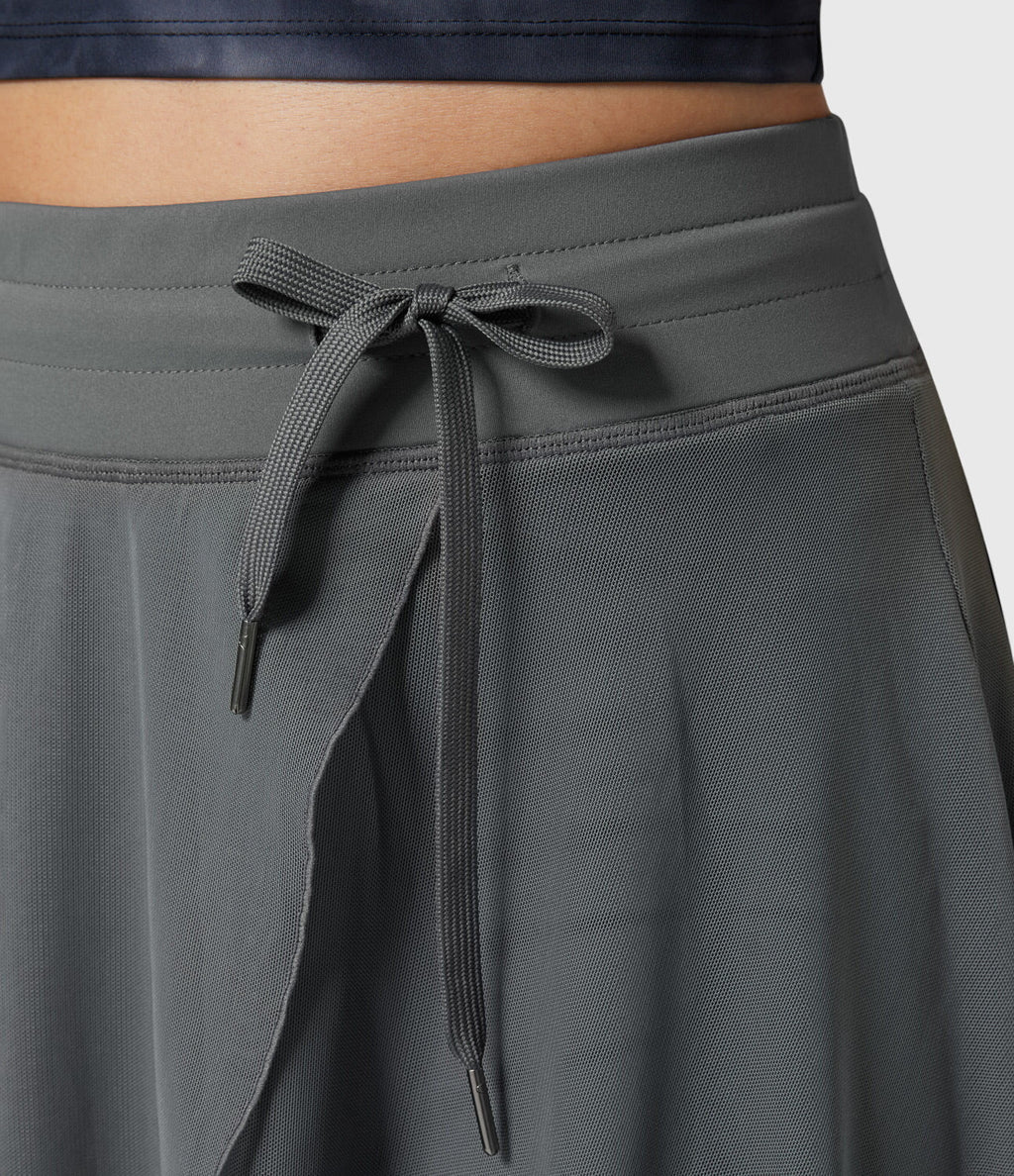 Lunara | Gonna Midi Elegante Donna Portafoglio Leggera