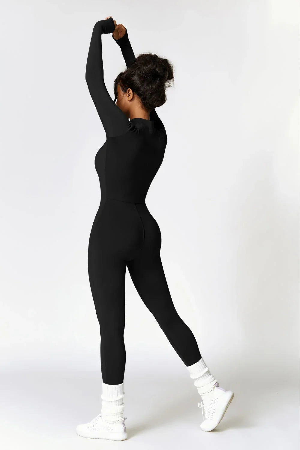 Althea | Tuta Sportiva Donna Attillata con Cerniera e Maniche Lunghe