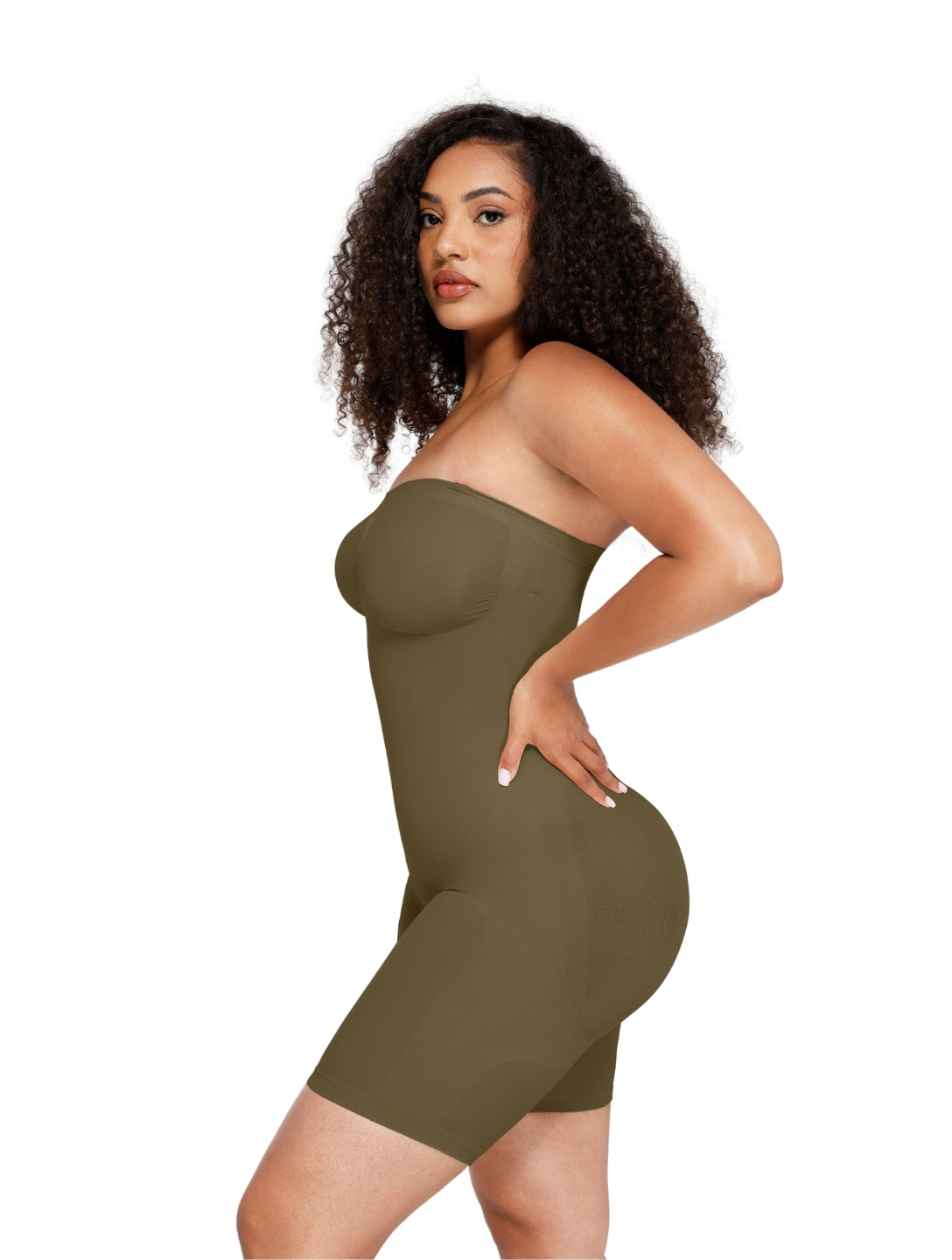 Cora | Modelujące Body Damskie Jednoczęściowe