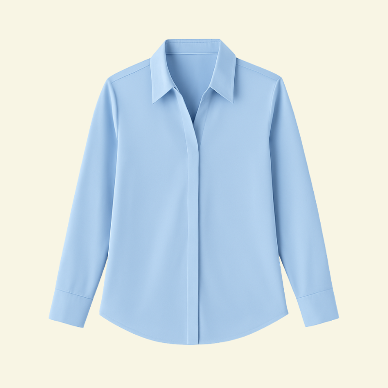 Tatiana | Camicia da donna con maniche lunghe e colletto classico