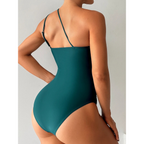 Kornelia | Damski Letni Strój Kąpielowy Jednoczęściowy One Shoulder