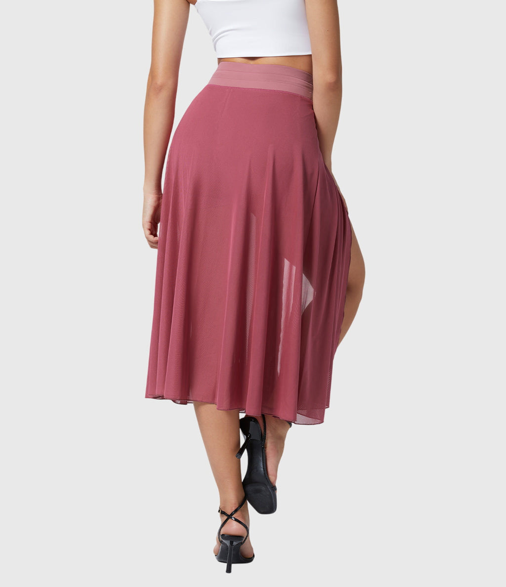 Lunara | Gonna Midi Elegante Donna Portafoglio Leggera