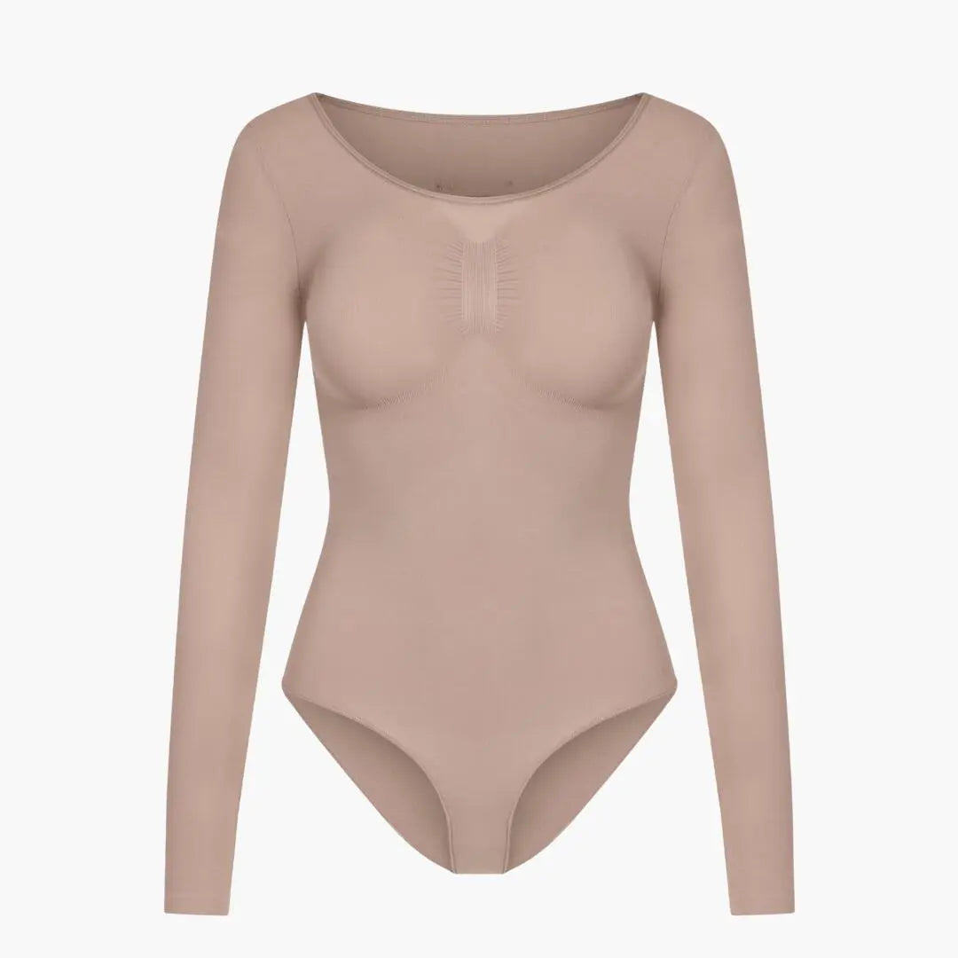Raelynn | Modelujące Body Shapewear z Długim Rękawem