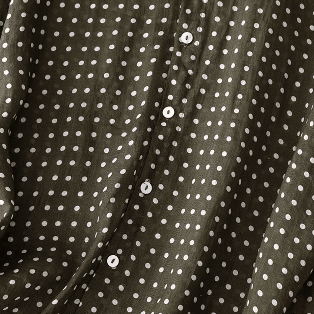 Haniya | Blusa da Donna a Pois con Bottoni
