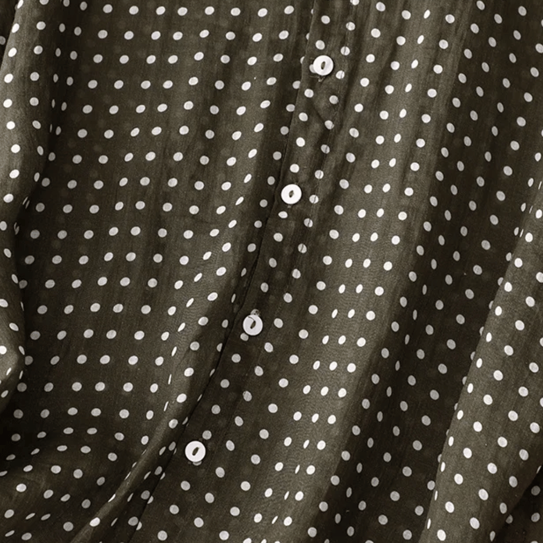 Haniya | Blusa da Donna a Pois con Bottoni