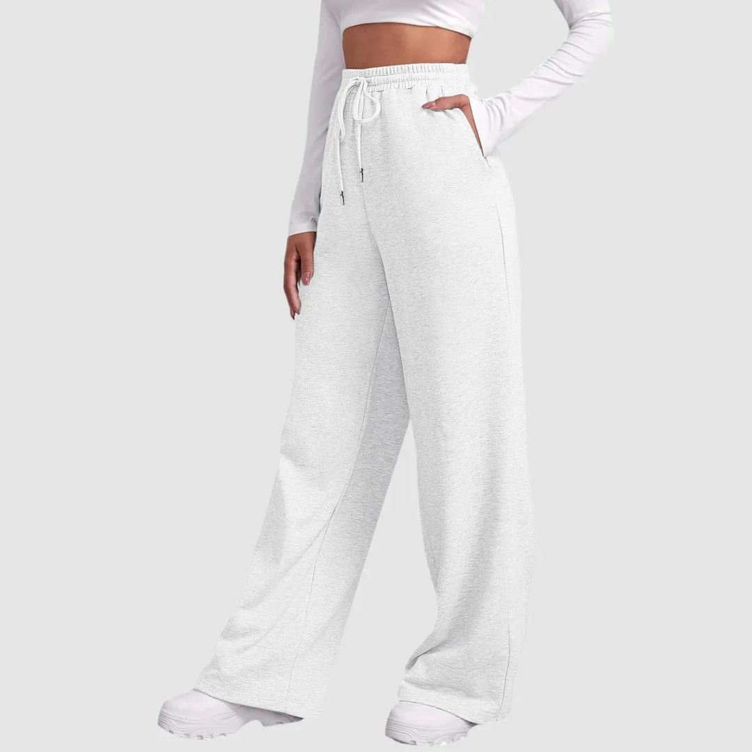 Selvara | Pantaloni Jogger Donna Larghi con Coulisse Casual