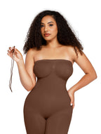 Cora | Modelujące Body Damskie Jednoczęściowe
