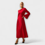 Boena | Abito Midi Estivo Donna con Spalle Scoperte