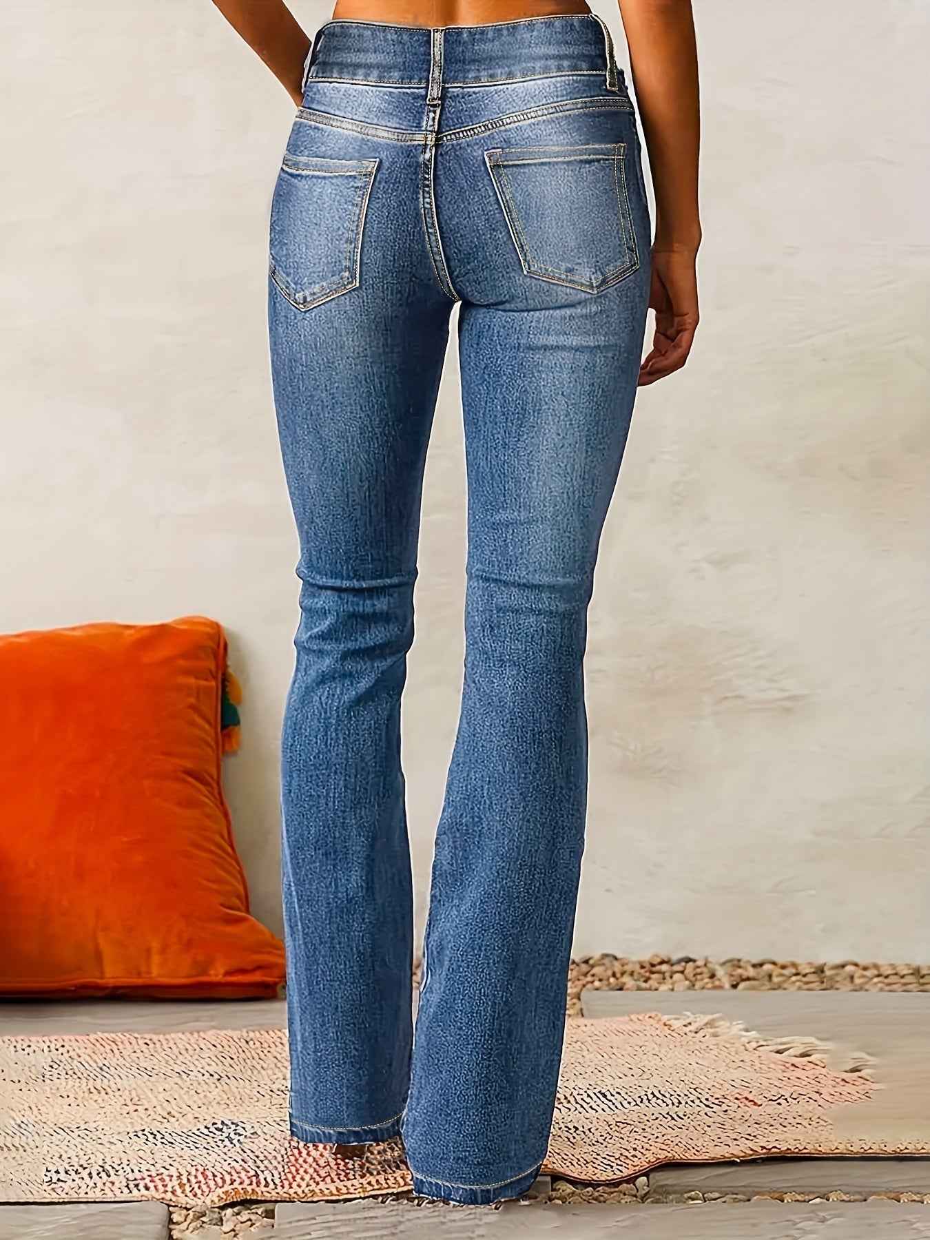 Aurielle | Jeans a Zampa da Donna a Vita Alta