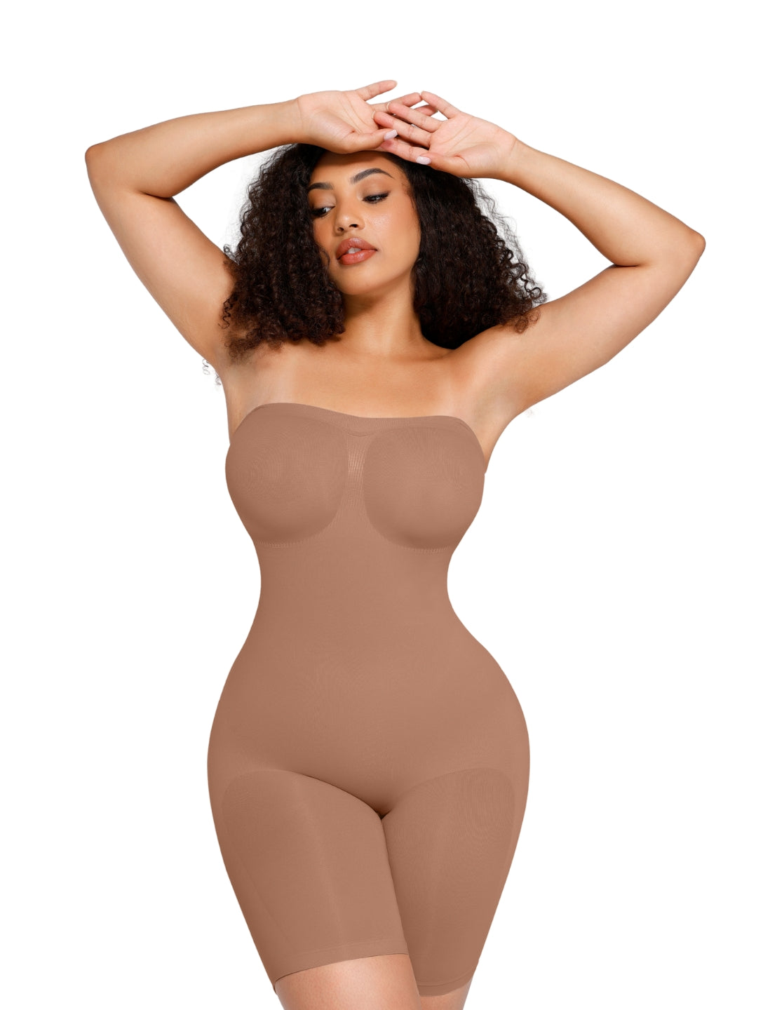Cora | Modelujące Body Damskie Jednoczęściowe
