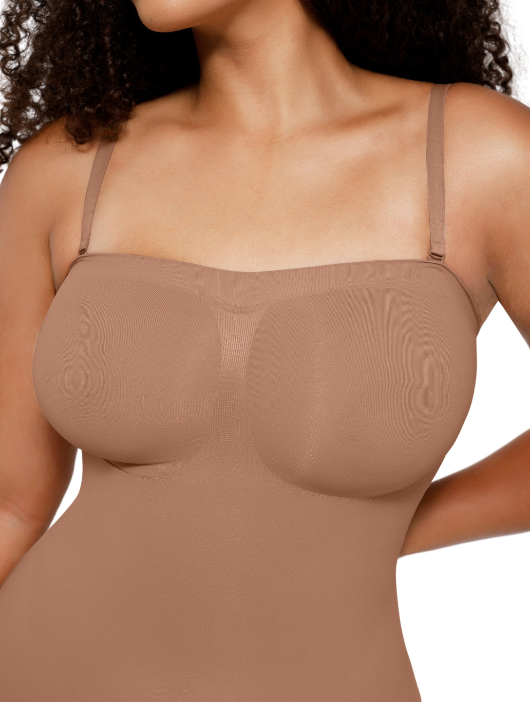 Cora | Modelujące Body Damskie Jednoczęściowe