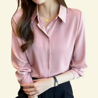 Tatiana | Camicia da donna con maniche lunghe e colletto classico