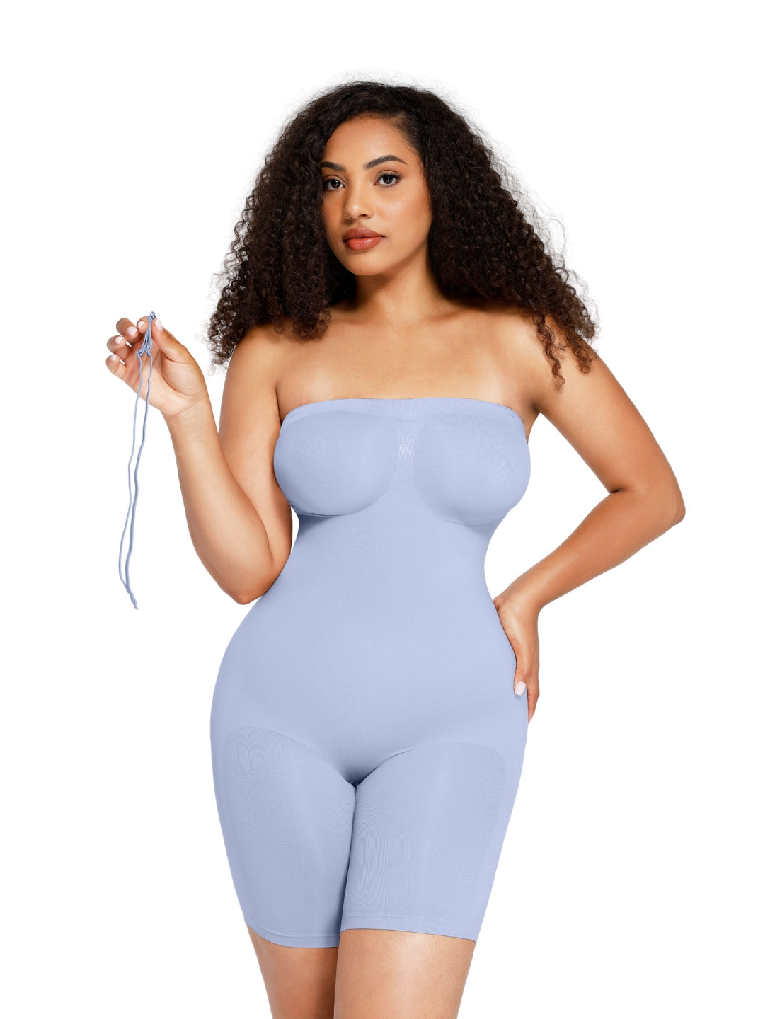 Cora | Modelujące Body Damskie Jednoczęściowe
