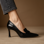 Velmora | Scarpe eleganti da donna in vernice con punta a punta