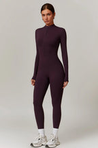 Althea | Tuta Sportiva Donna Attillata con Cerniera e Maniche Lunghe