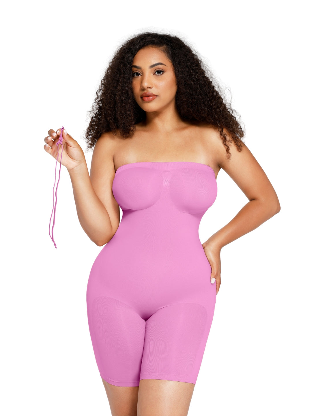 Cora | Modelujące Body Damskie Jednoczęściowe