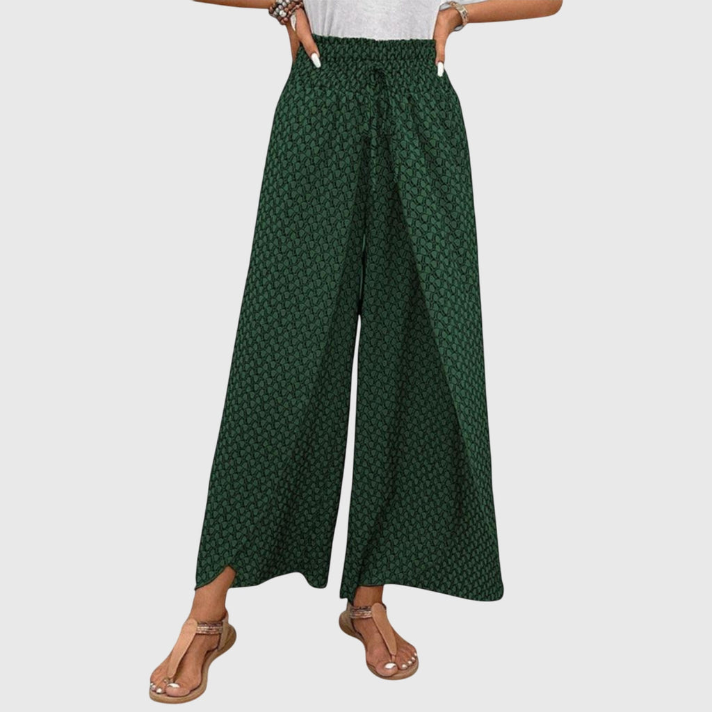 Zanirra | Pantaloni Palazzo Estivi Donna Vita Alta Gamba Larga