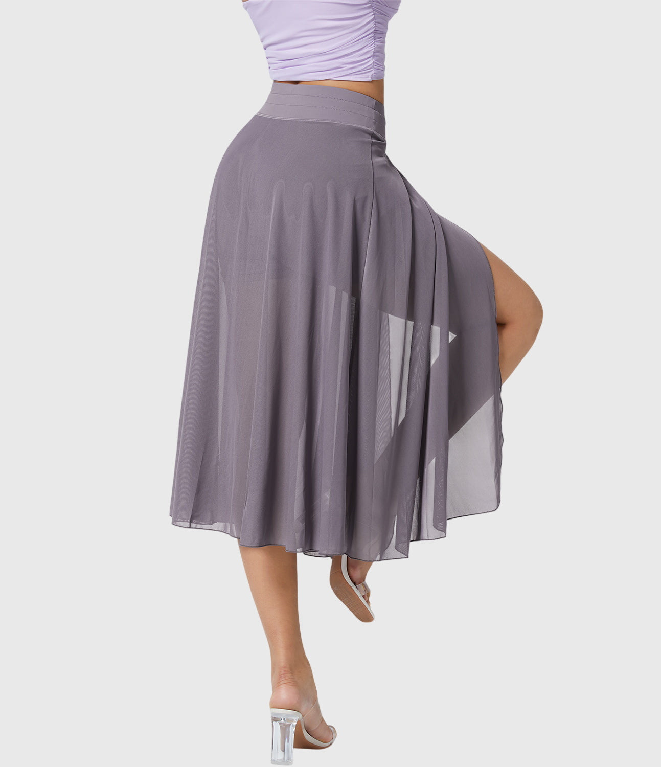Lunara | Gonna Midi Elegante Donna Portafoglio Leggera