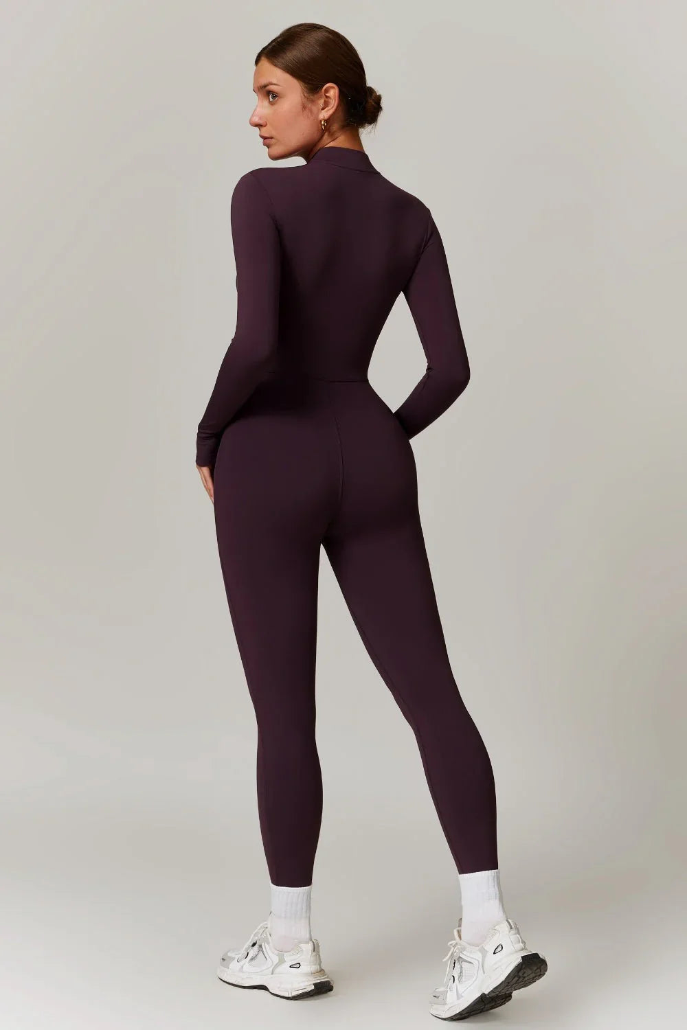 Althea | Tuta Sportiva Donna Attillata con Cerniera e Maniche Lunghe