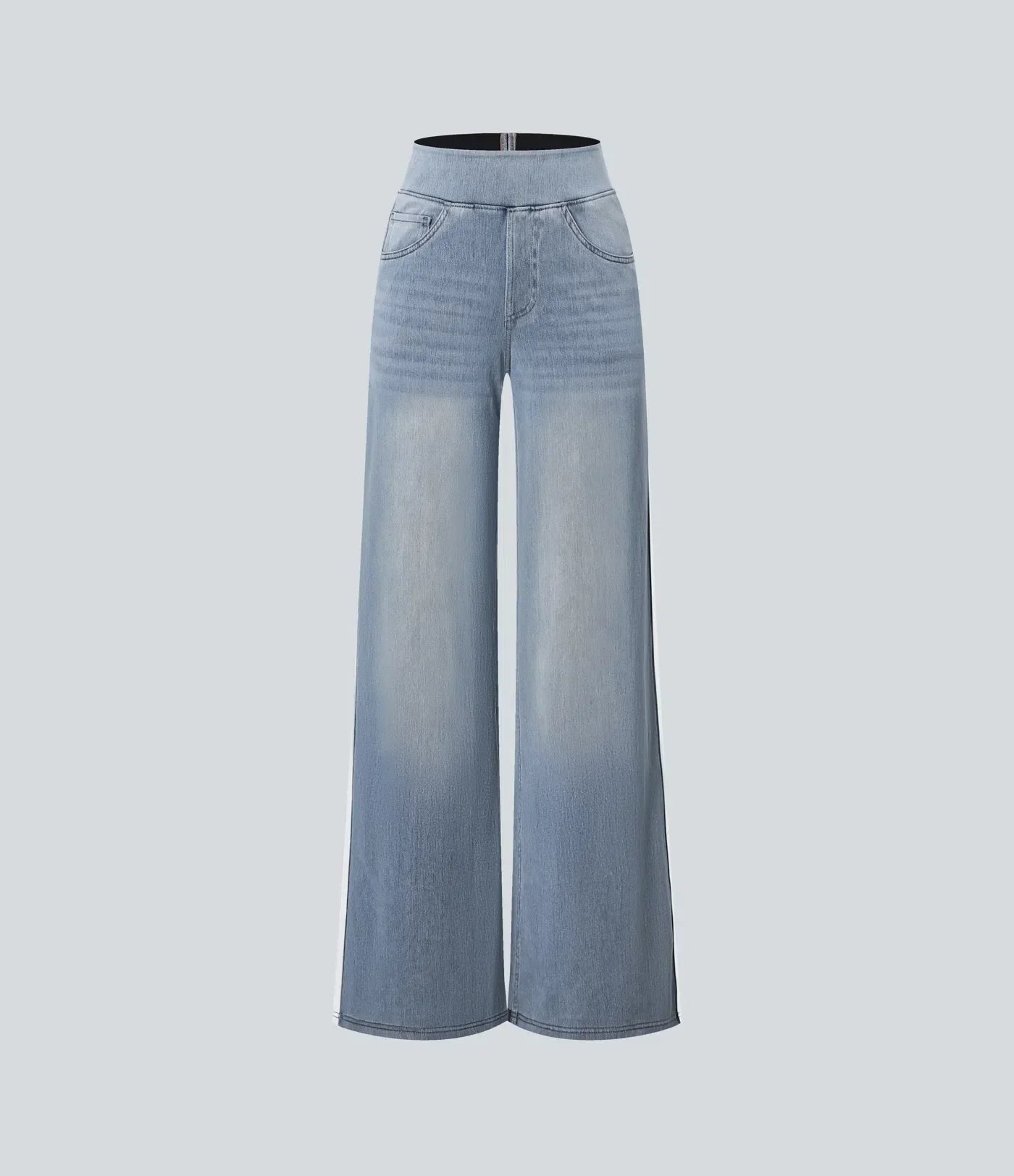 Savéline | Pantaloni elasticizzati da donna con gamba larga