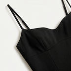 Celestine | Women's Maxi Dress with Straps and Contrast Panels