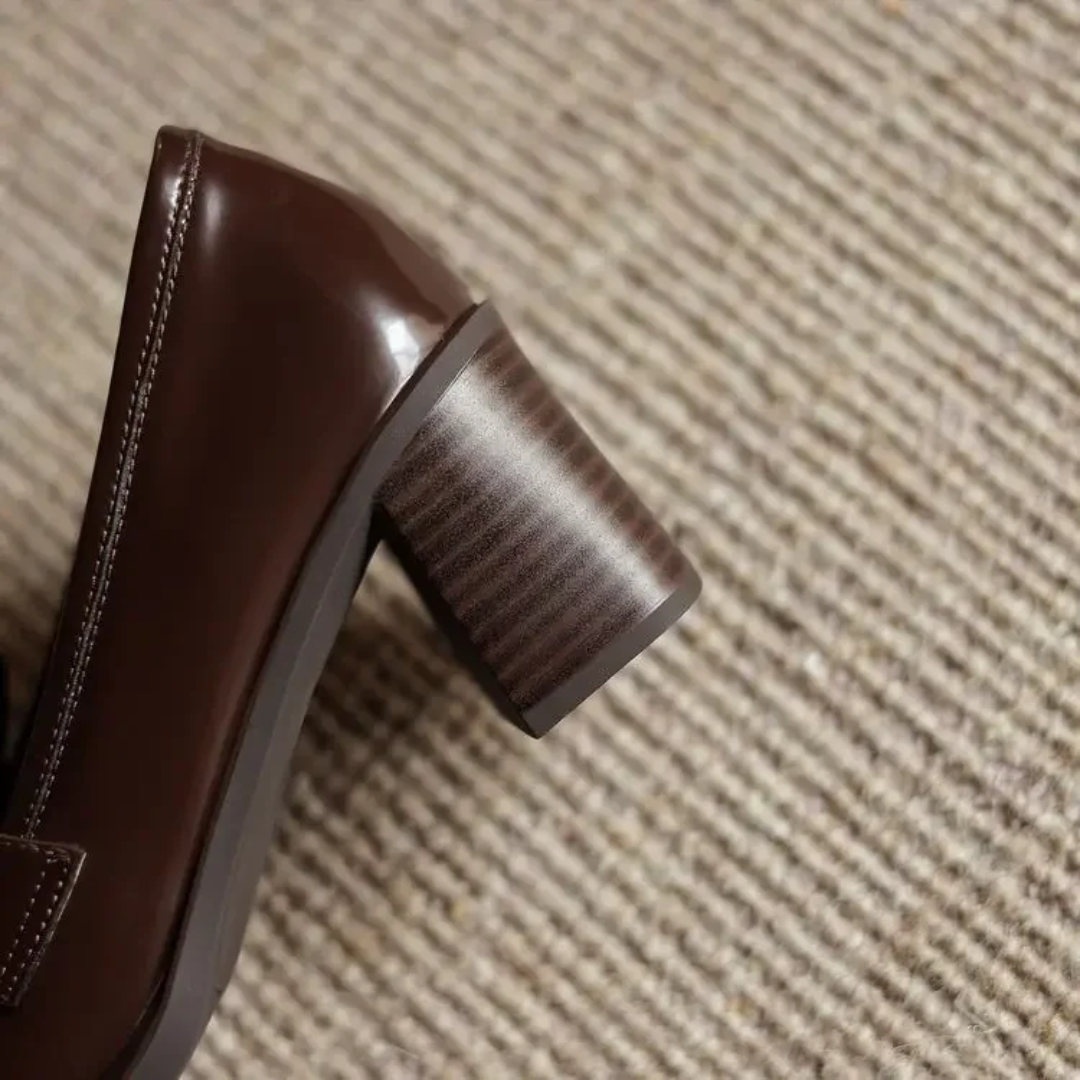 Virella | Mocassino Casual Donna Punta Tonda Tacco