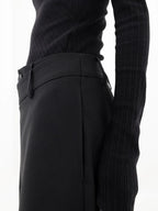 Zenvira | Pantaloni Baggy Donna a Vita Alta con Piega