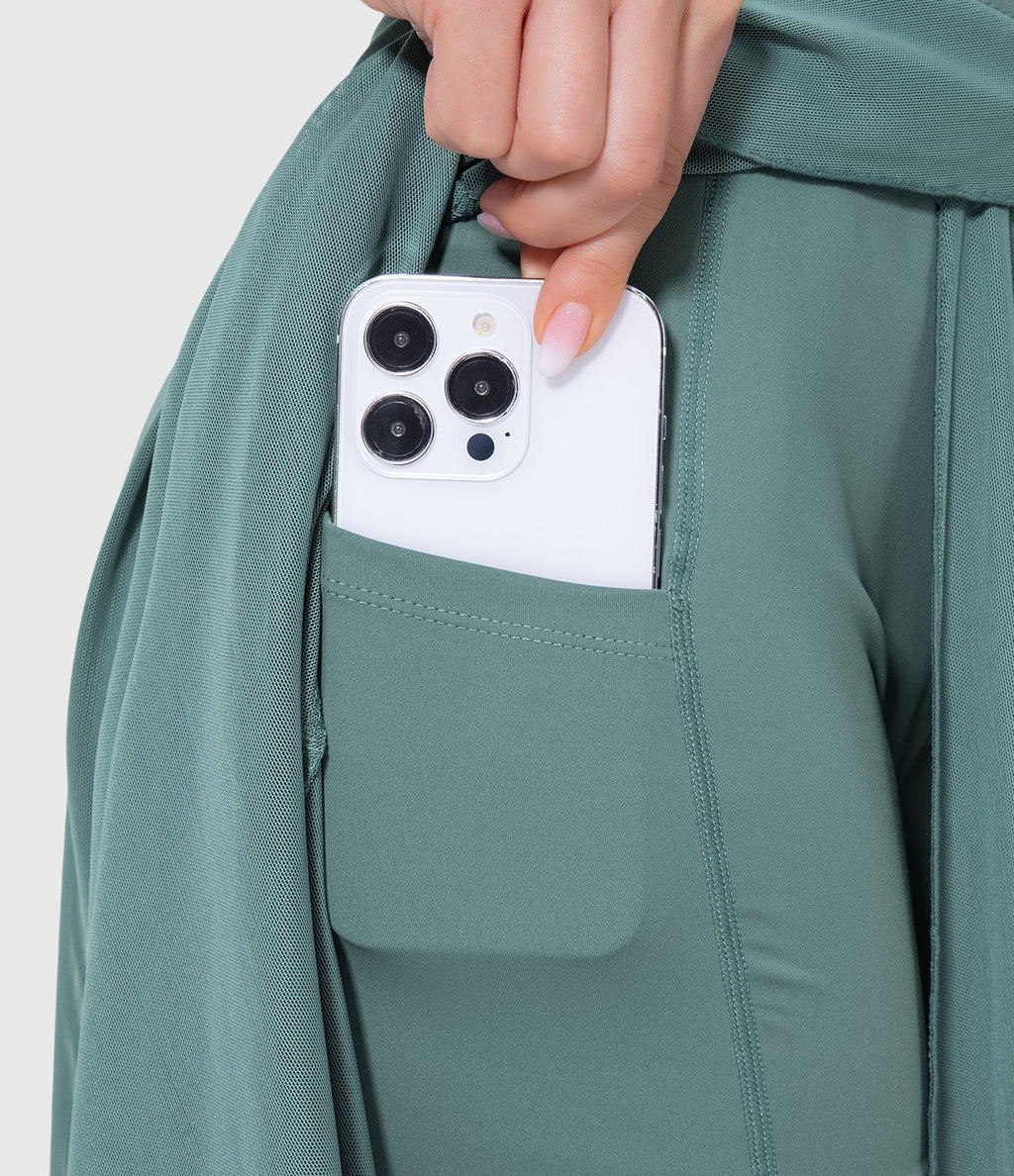Lunara | Gonna Midi Elegante Donna Portafoglio Leggera