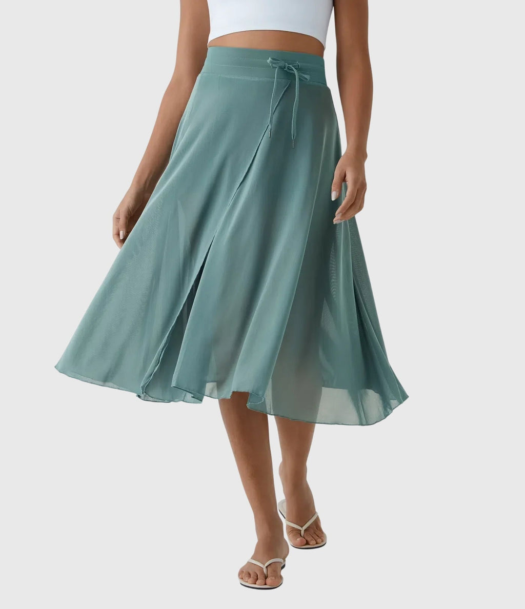 Lunara | Gonna Midi Elegante Donna Portafoglio Leggera