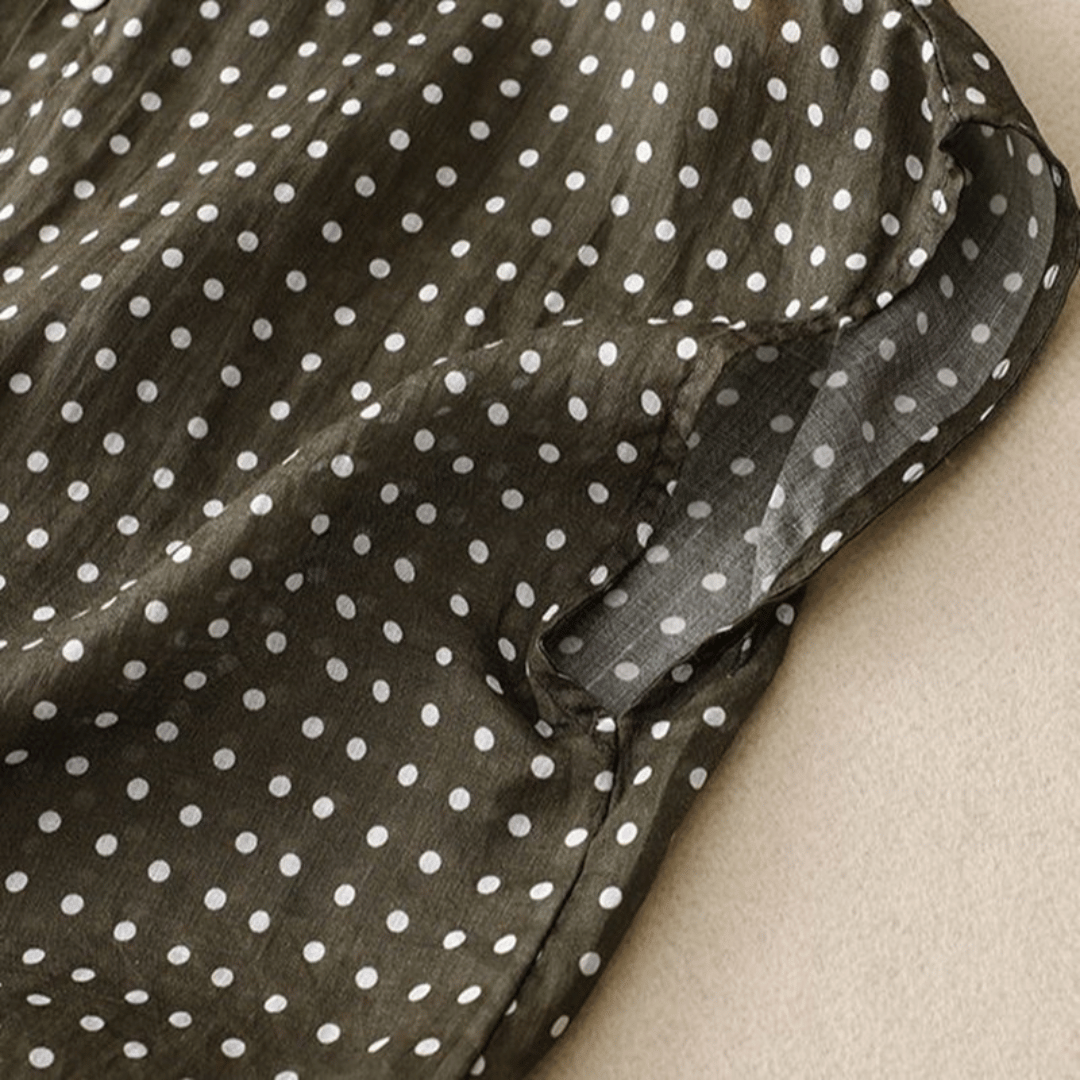 Haniya | Blusa da Donna a Pois con Bottoni