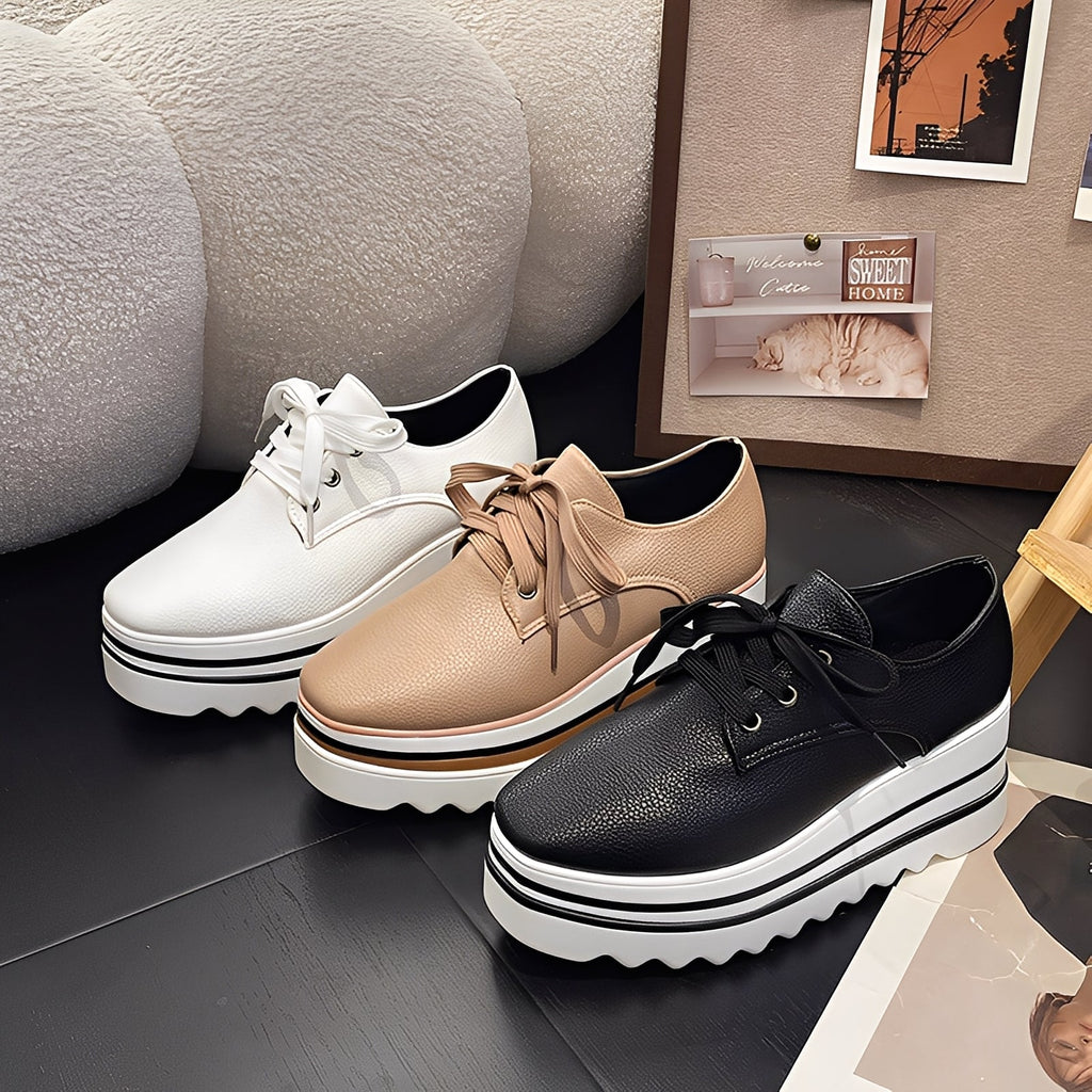 Basanti | Sneakers da donna con zeppa e suola spessa