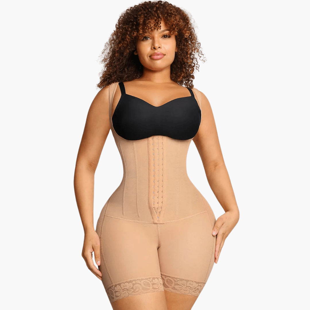 Ulva | Modelujące Body Shapewear z Efektem Wcięcia w Talii