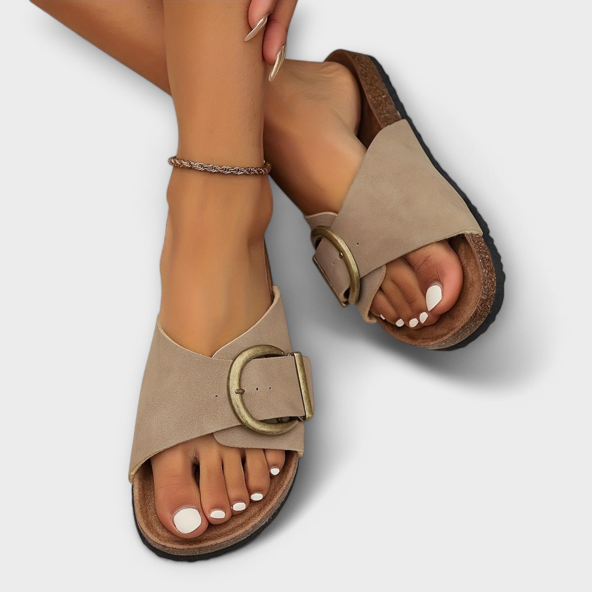 Solviera | Women's Summer Casual Buckle Sandals