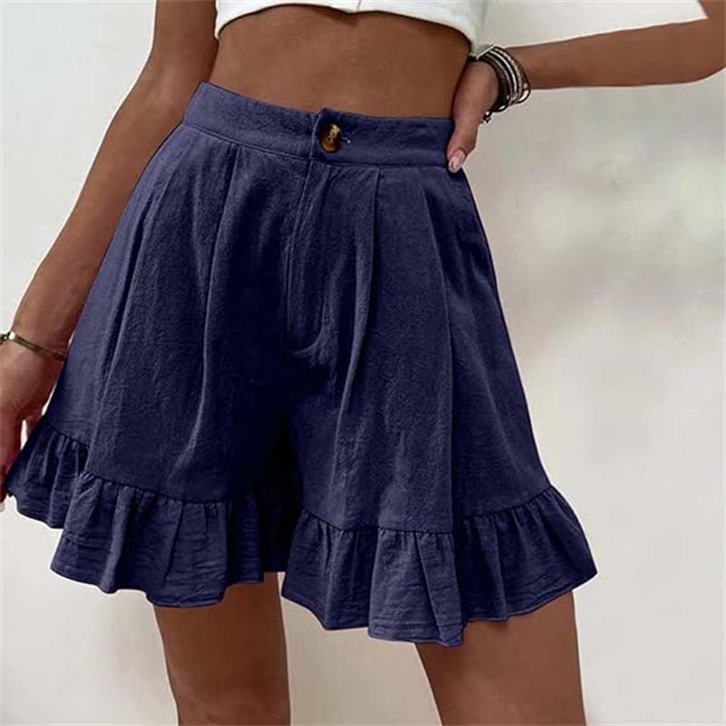 Serelune | Pantaloncini Estivi da Donna con Volant