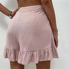 Serelune | Pantaloncini Estivi da Donna con Volant