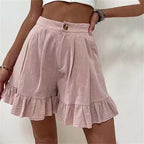Serelune | Pantaloncini Estivi da Donna con Volant