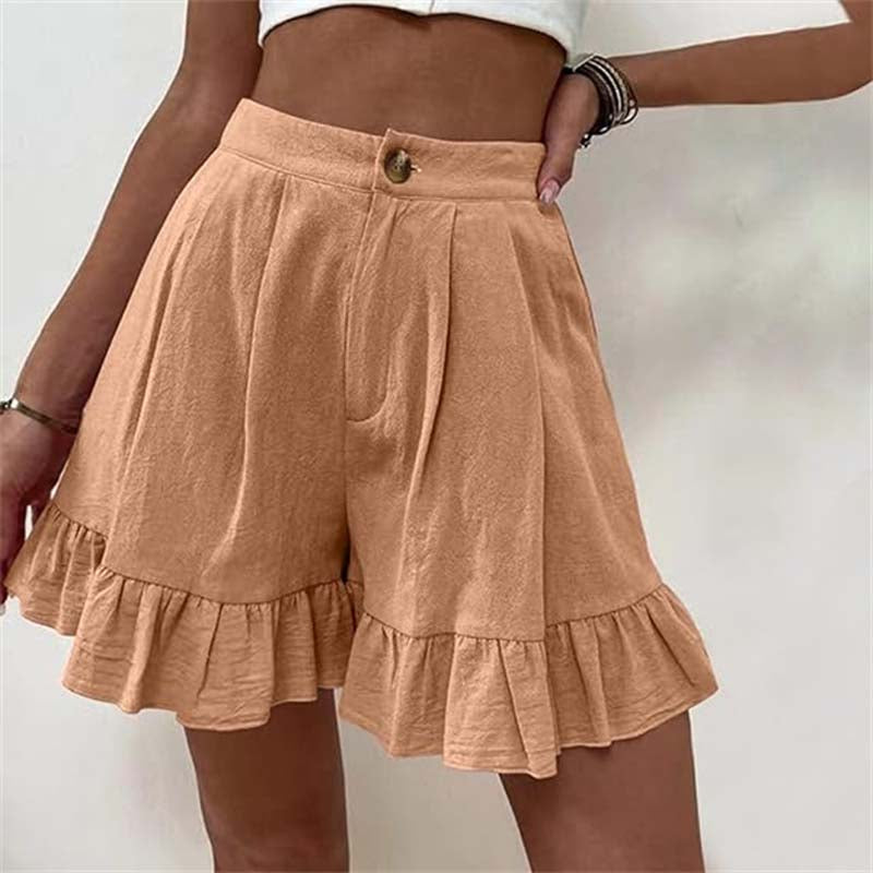Serelune | Pantaloncini Estivi da Donna con Volant