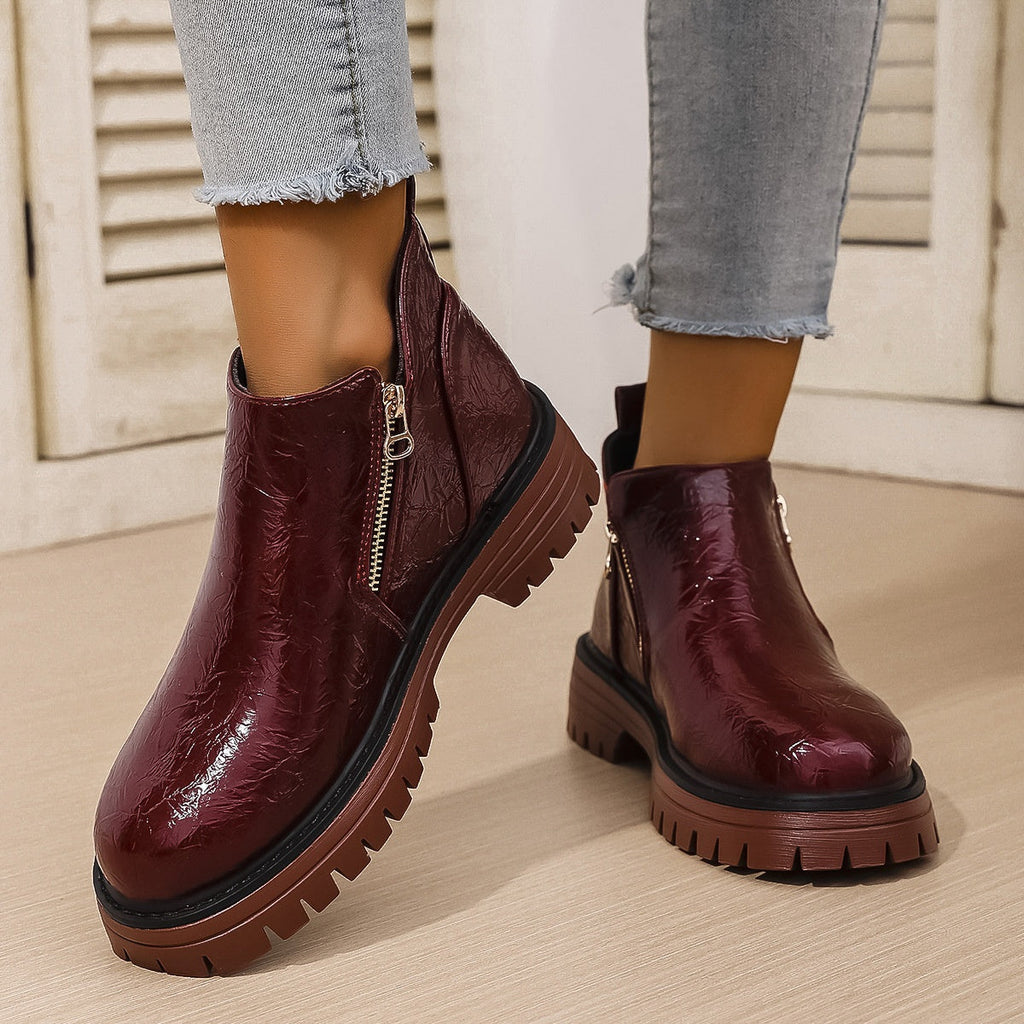 Marceline | Stivaletti eleganti da donna con cerniera