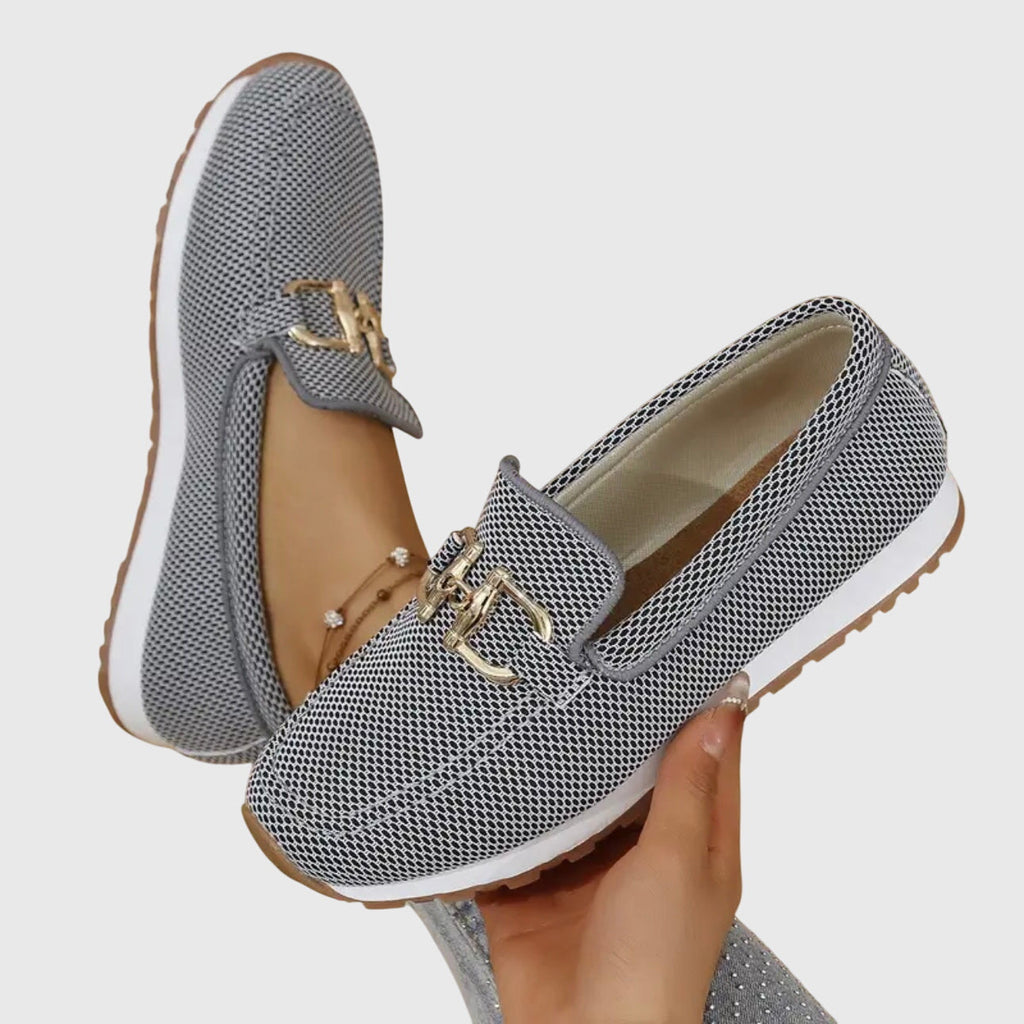 Orvella | Mocassini casual leggeri da donna con fibbia