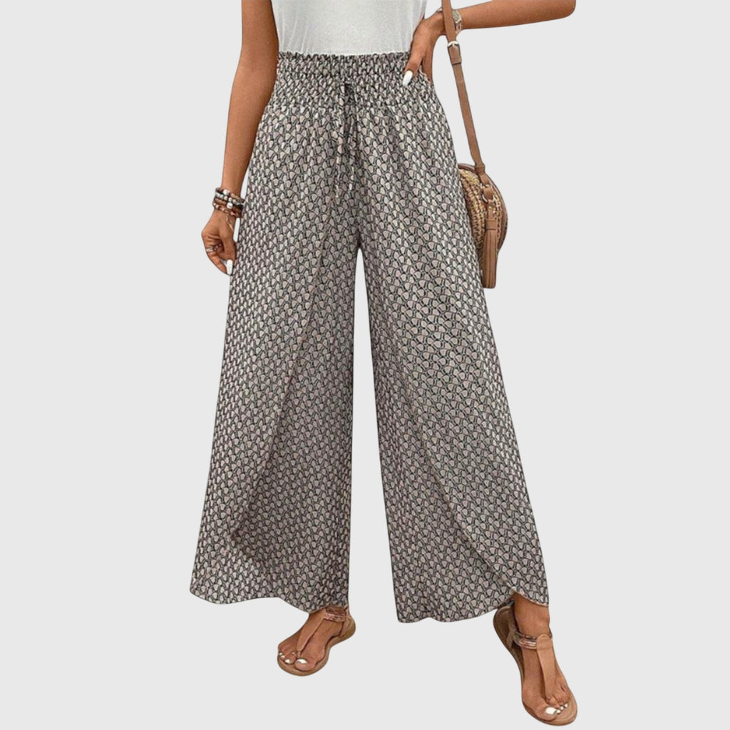 Zanirra | Women's Summer Palazzo Pants High Waist Wide Legs