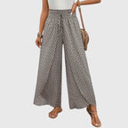 Zanirra | Women's Summer Palazzo Pants High Waist Wide Legs