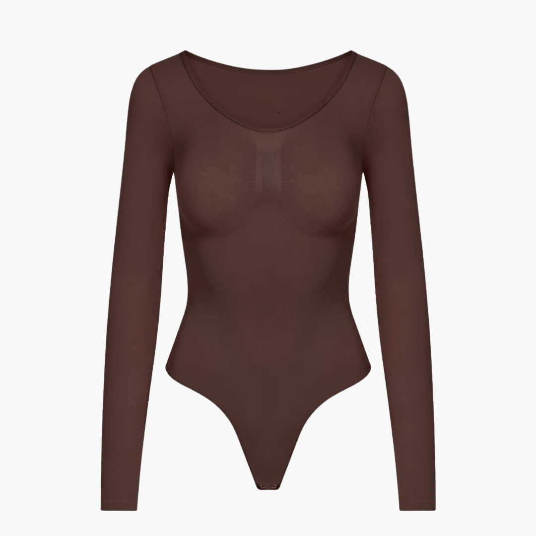 Juno | Body Modellante da Donna con Maniche Lunghe