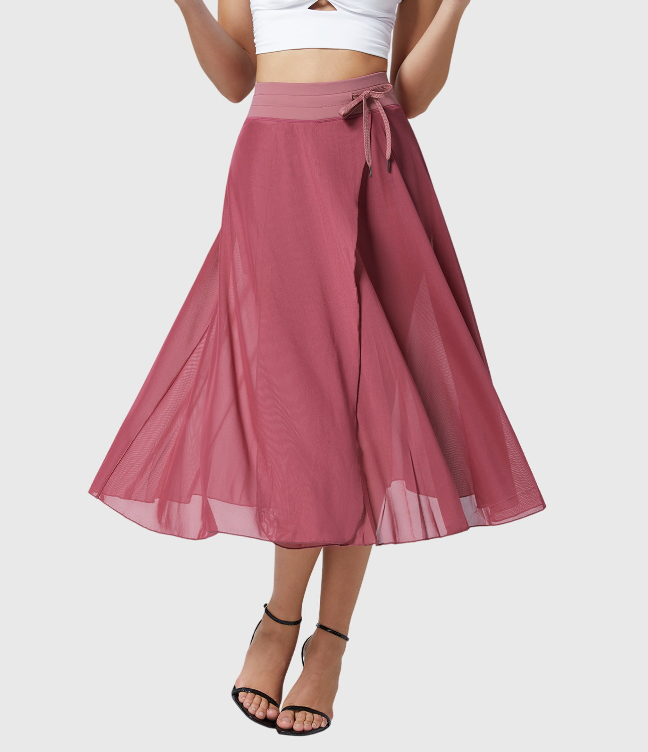 Lunara | Gonna Midi Elegante Donna Portafoglio Leggera
