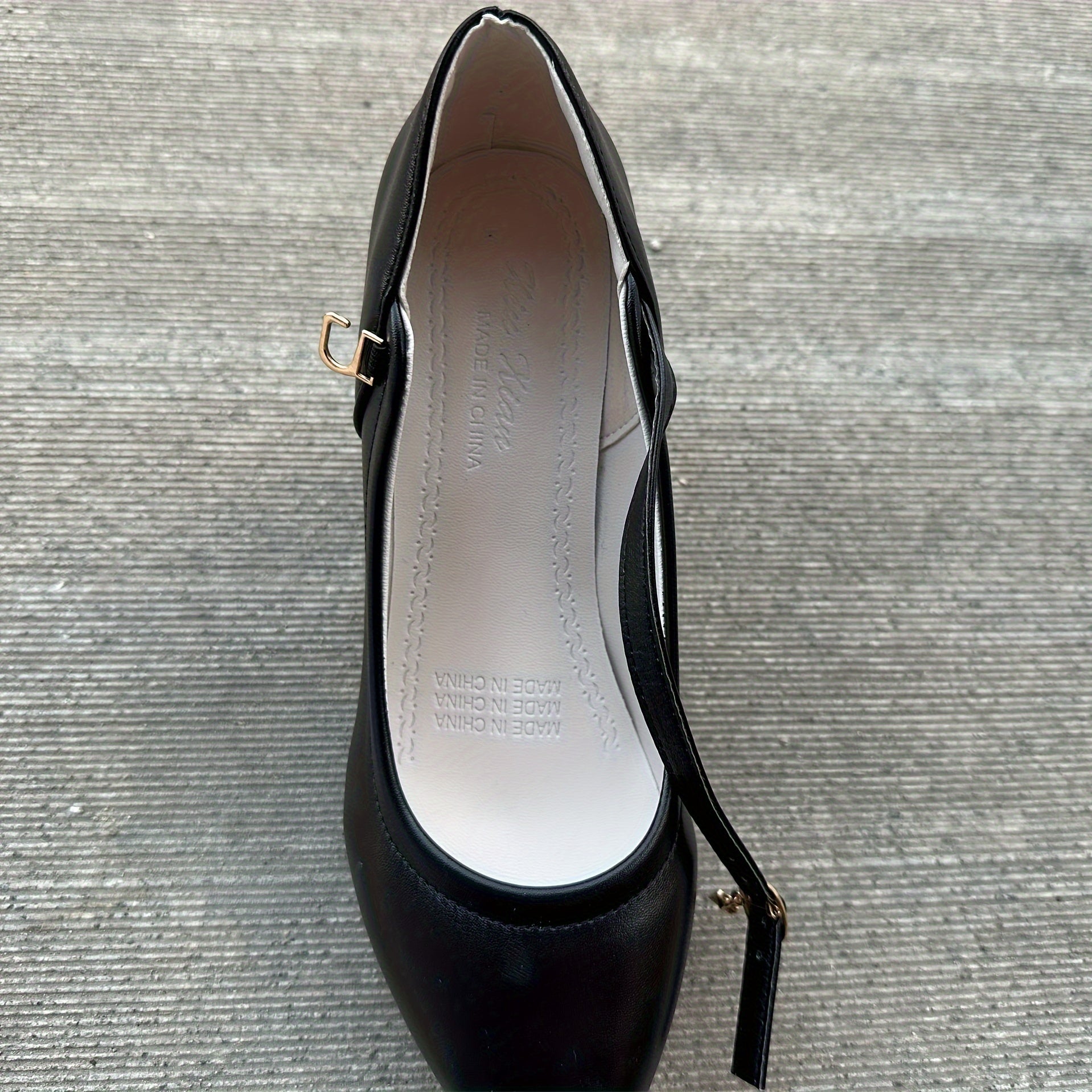 Calviera | Scarpe Eleganti da Donna Mary Jane con Zeppa