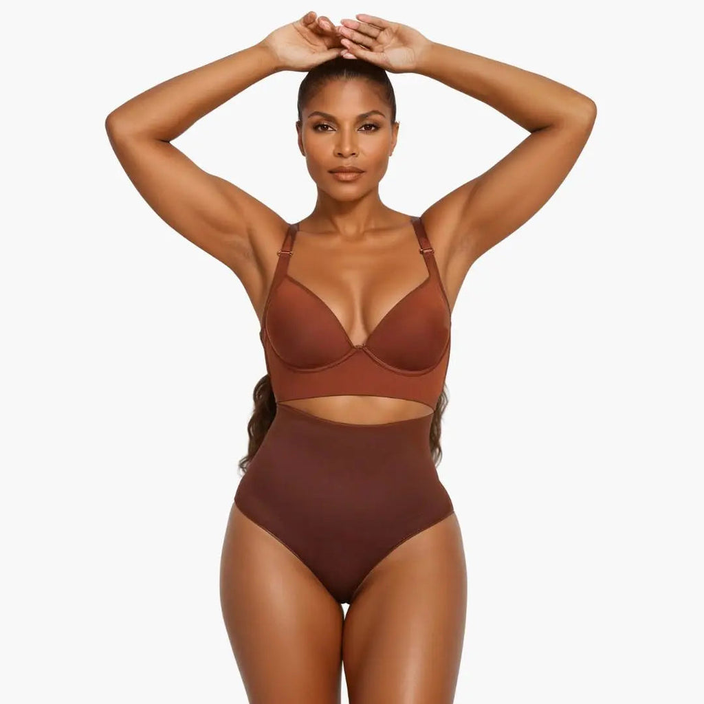Adelina | Slip Bikini Modellanti da Donna a Vita Alta